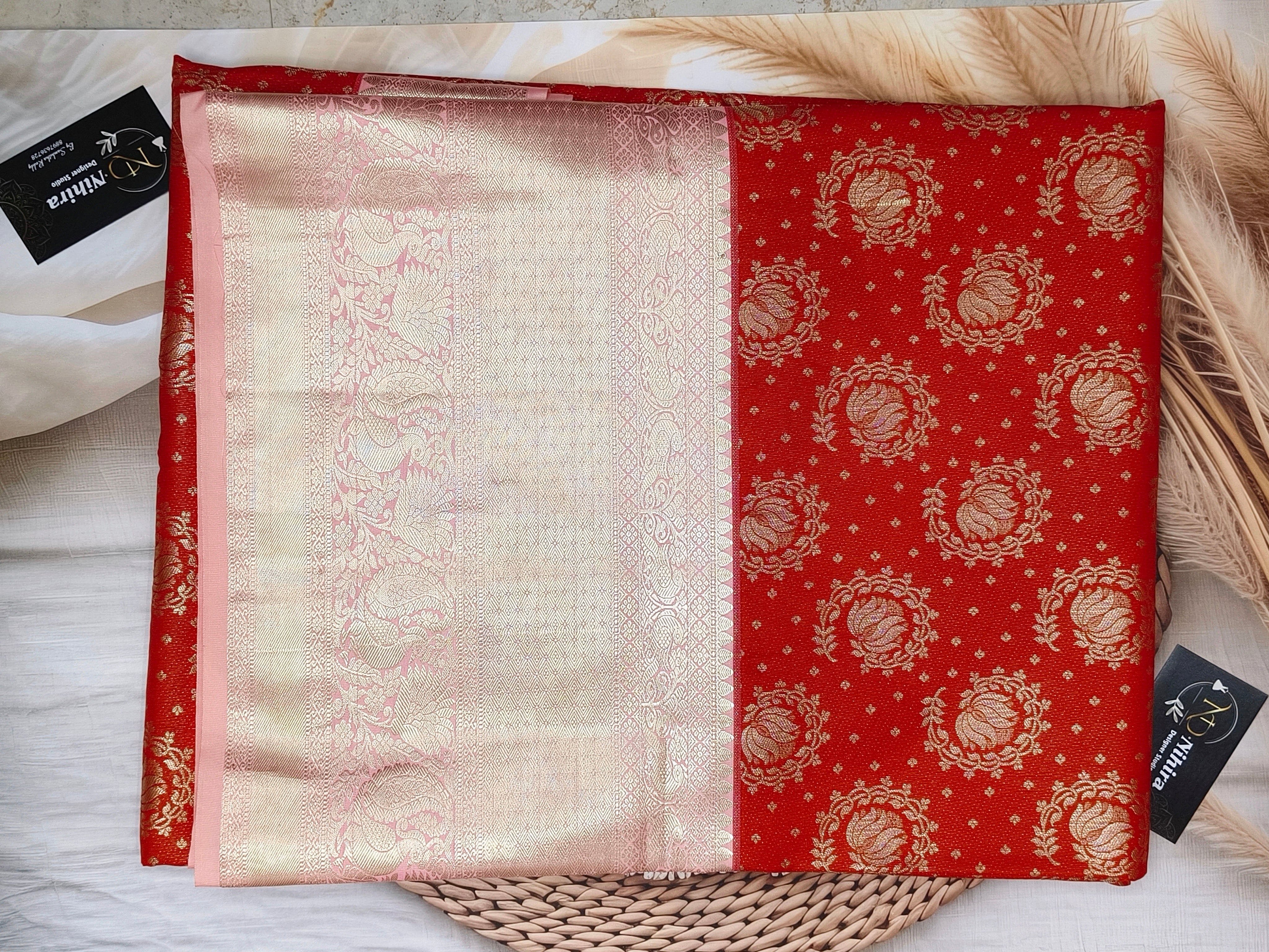 Premium semi kanjeevaram silk saree