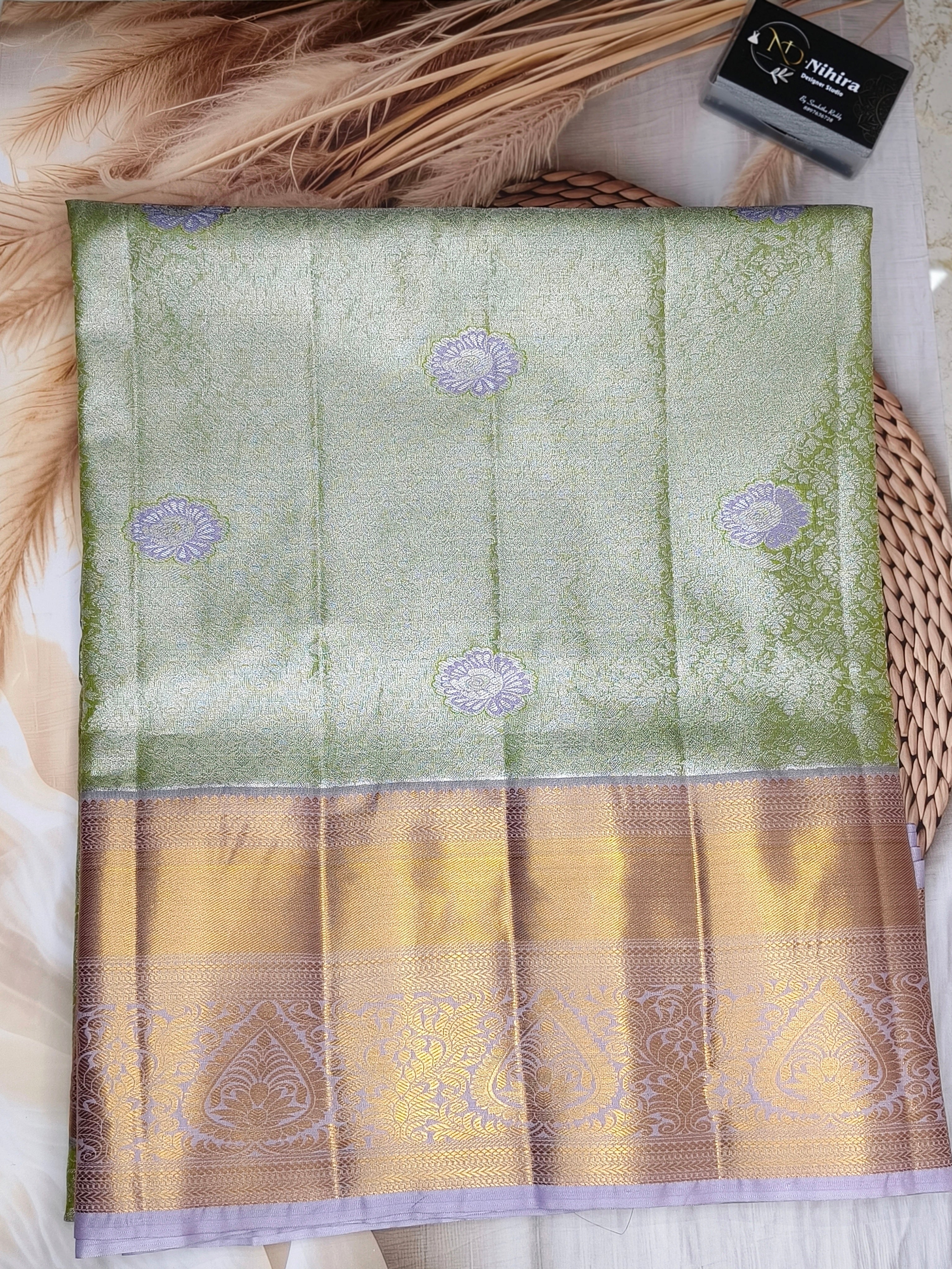 Premium semi kanchi pattu sarees